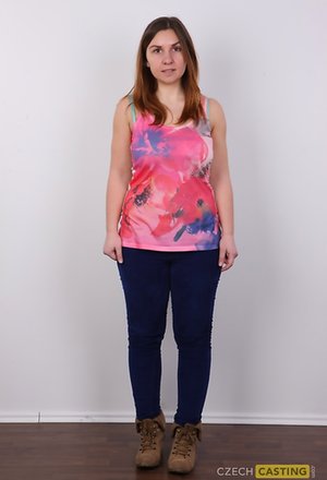 Czech Casting  xxx photo collection featuring Klara showing amazing form