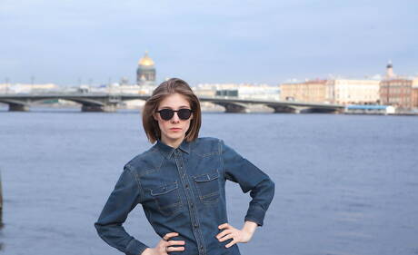 Stunning 18 are proud to present you with a free pics featuring Anna R has a well-done shape